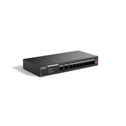 SWITCH IT DAHUA DH-SF1010LP 10-PORT UNMANAGED DESKTOP SWITCH WITH 8-PORT POE