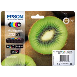 TINTA EPSON 202XL PACK DE 5