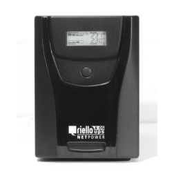 SAI RIELLO NETPOWER 2000 USB & SERIE DISPLAY