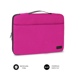 Funda Subblim Elegant Laptop Sleeve hasta 15-6"- Rosa