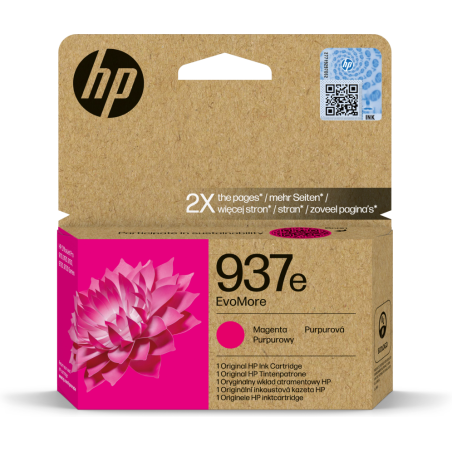 CARTUCHO DE TINTA HP 937E MAGENTA OFFICEJET PRO 9110B 9120