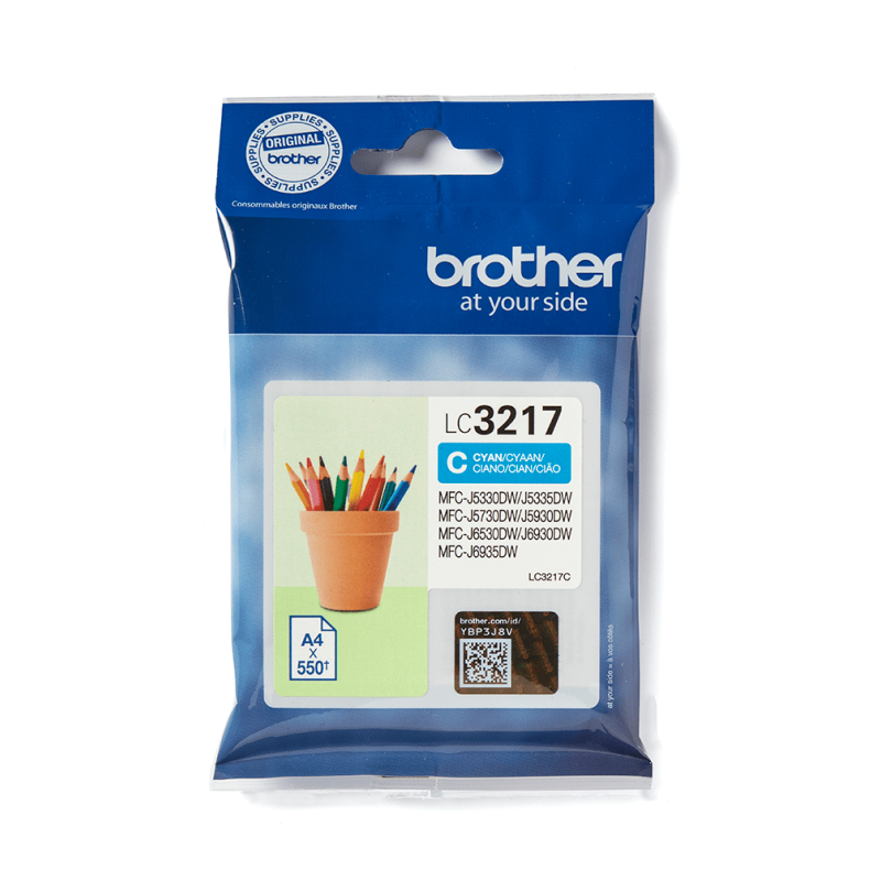 Cartucho de Tinta Original Brother LC-3217C- Cian