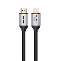 CABLE HDMI 2-0 EWENT PREMIUM HIGH SPEED CON ETHERNET NEGRO M-M 1,8M 4K 60HZ