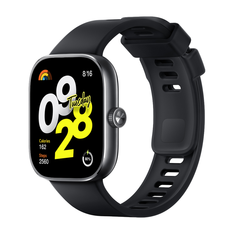 Smartwatch Xiaomi Redmi Watch 4- Notificaciones- Frecuencia Cardíaca- GPS- Negro