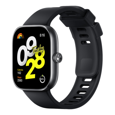 Smartwatch Xiaomi Redmi Watch 4- Notificaciones- Frecuencia Cardíaca- GPS- Negro