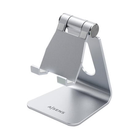 SOPORTE TABLET AISENS SOBREMESA M AJUSTABLE PLATA