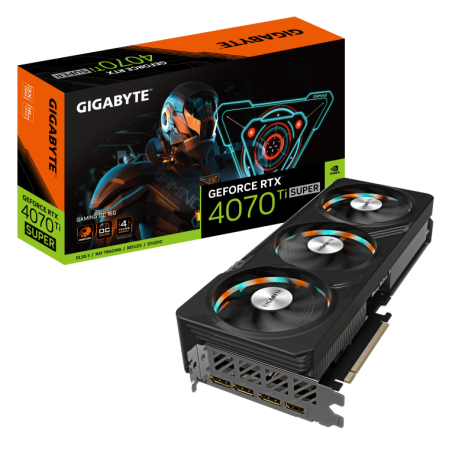 TARJETA GRAFICA GIGABYTE RTX 4070 TI SUPER GAMING OC 16GB