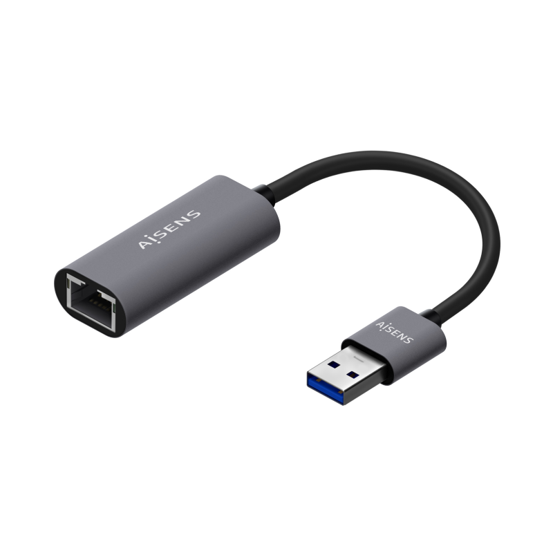 CABLE USB 3-0 A ETHERNET GIGABIT AISENS GRIS