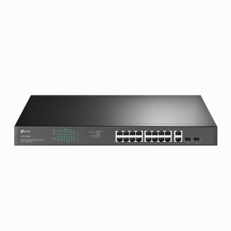 SWITCH TP-LINK 18-PORT GSWITCH TP LINK TL-SG1218MP - 16x1G POE+, 2xSFP, 250W