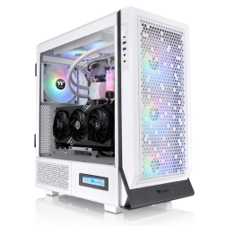 CAJA THERMALTAKE CERES 500 TG ARGB SNOW ATX 2XUSB 3-0 SIN FUENTE BLANCO