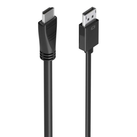 CABLE CONVERSOR AISENS DISPLAYPORT-M A HDMI-M 4K@60HZ NEGRO 5-0M