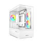 CAJA GAMING SHARKOON MK6 RGC MICRO ATX BLANCO 3XVENT 120MM 2XUSB SN FUENTE