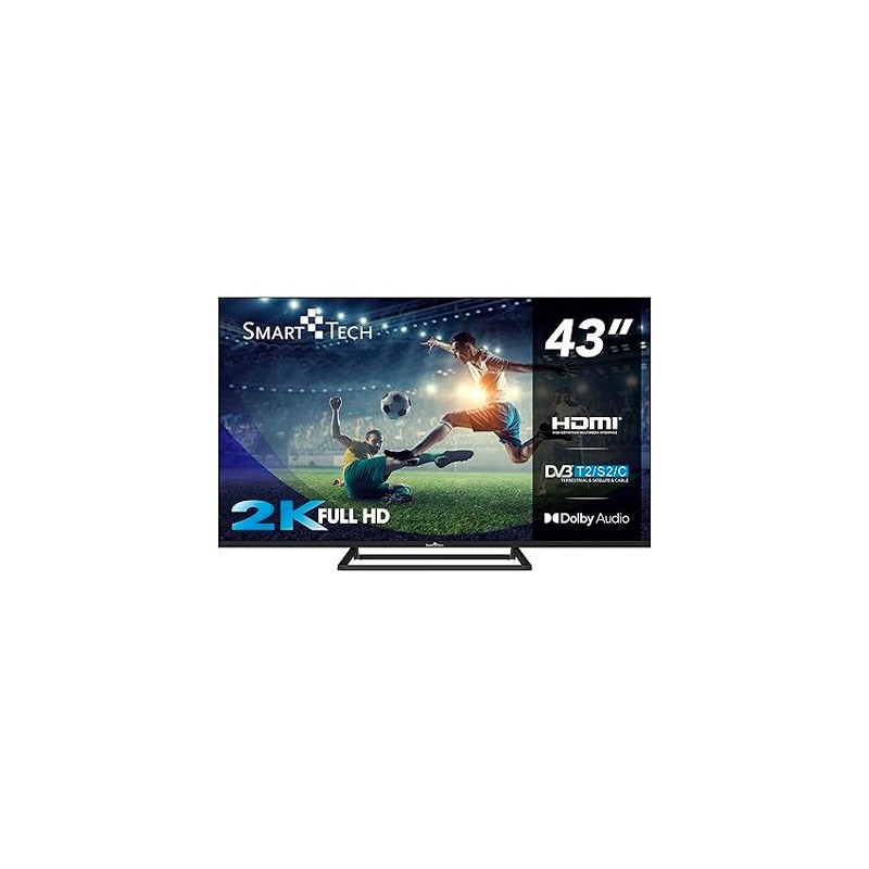 TELEVISIÓN LED SMART TECH HD 43 43FN01V3