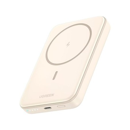 POWER BANK UGREEN 5000mAh MAGNETIC WIRELESS WHITE