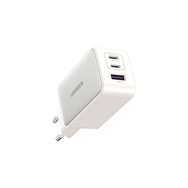 CARGADOR UGREEN NEXODE GAN 65W WHITE