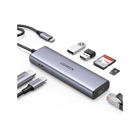 HUB UGREEN 7in1 4K HDMI USB C