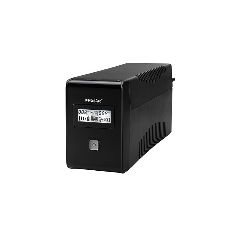 SAI-UPS 650VA PHASAK INTERACTIVO AVR 2XSCHUKO PH 9465