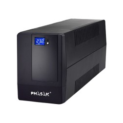 SAI-UPS 2000VA PHASAK DISPLAY LCD AVR 2XSCHUKO PH 9420