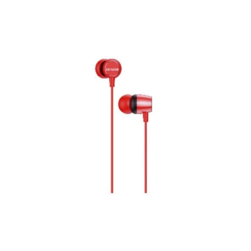 Auriculares Intrauditivos Aiwa ESTM-20RD- Jack 3-5- Rojos