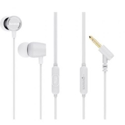 Auriculares Intrauditivos Aiwa ESTM-30WT- con Micrófono- Jack 3-5- Blanco