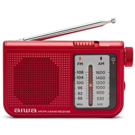 Radio Portátil Aiwa RS-55RD- Rojo