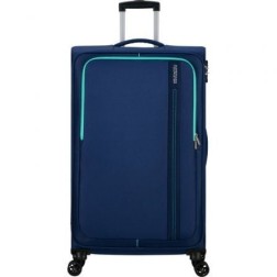 Maleta de Cabina American Tourister Sea Seeker Spinner 80cm- 80x47-5x28-5cm- 4 Ruedas- Marino Combate