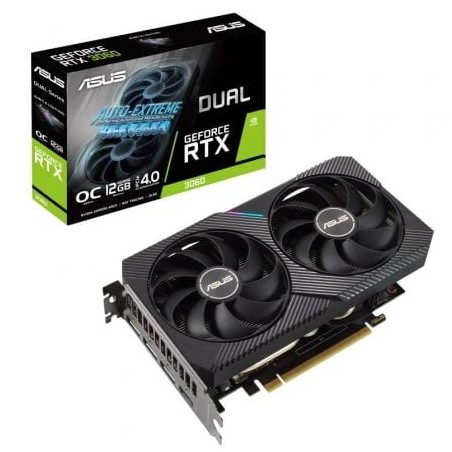 TARJETA GRÁFICA ASUS DUAL RTX 3060 OC 12GB GDDR6 V2