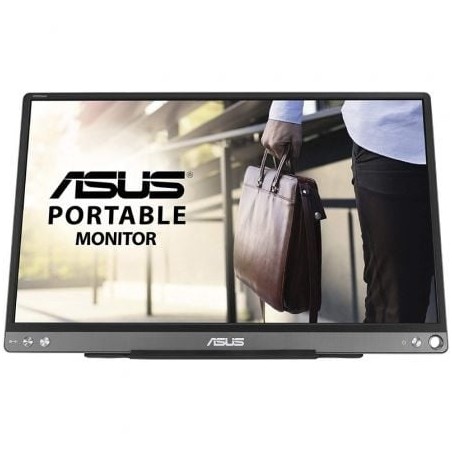 Monitor Portátil Asus ZenScreen MB16ACE 15-6"- Full HD- Plata y Negro