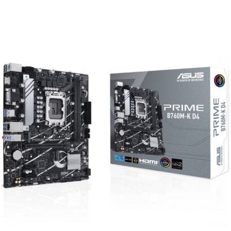 Placa Base Asus PRIME B760M-K D4 Socket 1700- Micro ATX