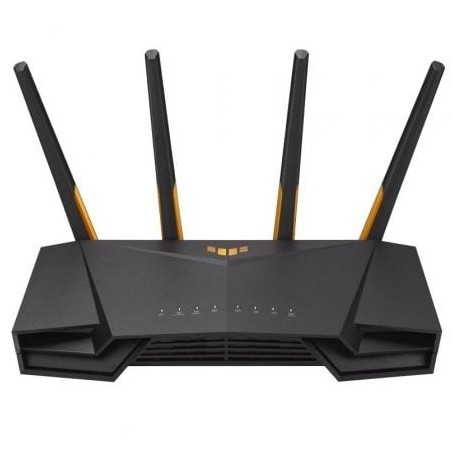 Router Gaming Inalámbrico Asus TUF AX4200- WiFi 6- 4200Mbps- 2-4GHz 5GHz- 4 Antenas- WiFi 802-11ax-ac-n-a- - n-b-g