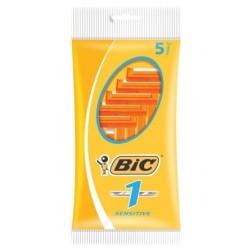 Cuchilla de Afeitar Bic 1 Sensitive- 5 uds