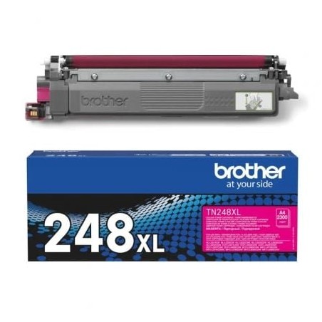 Tóner Original Brother TN248XLM Alta Capacidad- Magenta