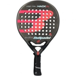 Pala de Pádel Bullpadel Hack W 2019 (Ale Salazar)- Roja y Negra