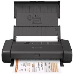 Impresora Portátil Canon PIXMA TR150 con Batería- WiFi- Negra