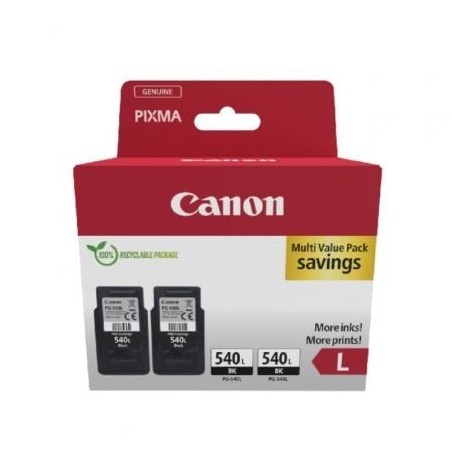 Cartucho de Tinta Original Canon PG-540L TwinPack- 2x Negro