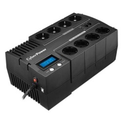 SAI Línea Interactiva Cyberpower BR1000ELCD- 1000VA-600W- 8 Salidas- Formato Bloque