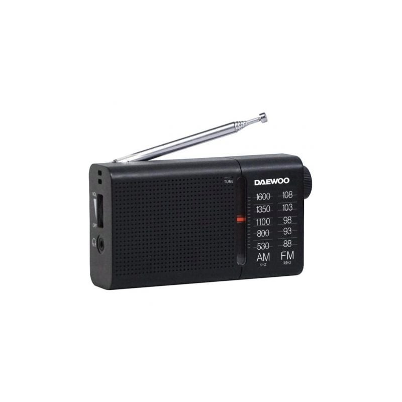 Radio Portátil Daewoo DW1119- Negra