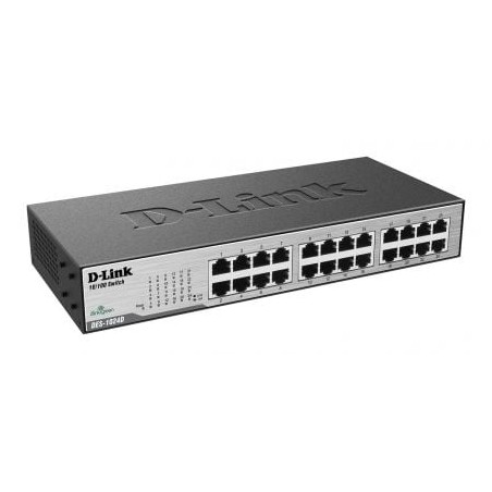 Switch D-Link DES-1024D 24 Puertos- RJ-45 10-100