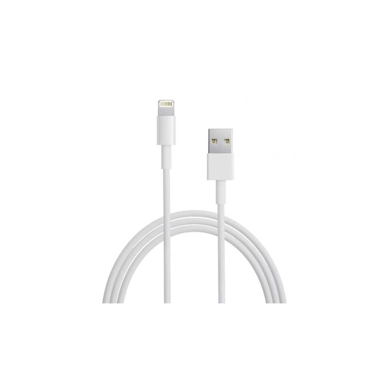 Cable USB Lightning Duracell USB5022W- USB Macho - Lightning Macho- 2m- Blanco