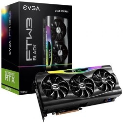 Tarjeta Gráfica EVGA GeForce RTX 3090 Ti FTW3 BLACK GAMING- 24GB GDDR6X