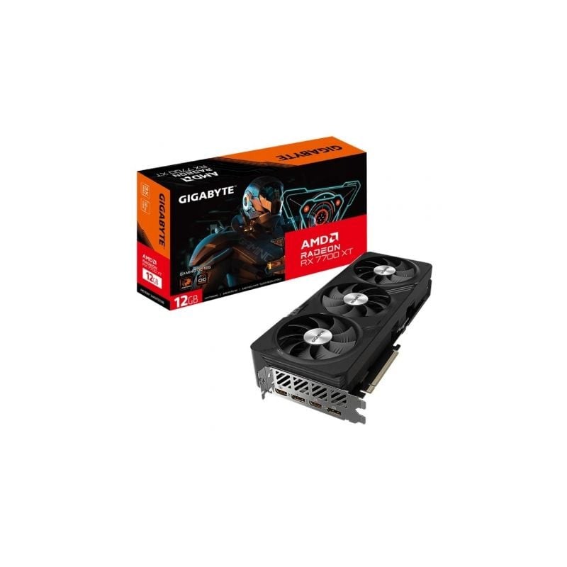 TARJETA GRAFICA GIGABYTE RX 7700 XT GAMING OC 12G AMD 12 GB