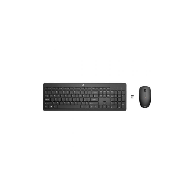 Teclado y Ratón Inalámbricos HP 235- Negro