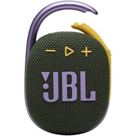 Altavoz con Bluetooth JBL Clip 4- 5W- 1-0- Verde