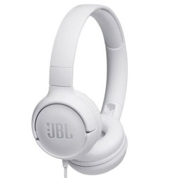 Auriculares JBL Tune 500- con Micrófono- Jack 3-5- Blancos