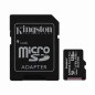 Tarjeta de Memoria Kingston CANVAS Select Plus 128GB microSD XC con Adaptador- Clase 10- 100MBs