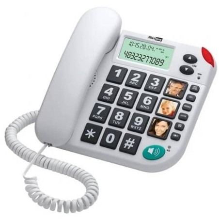 Teléfono Maxcom KXT480- Blanco