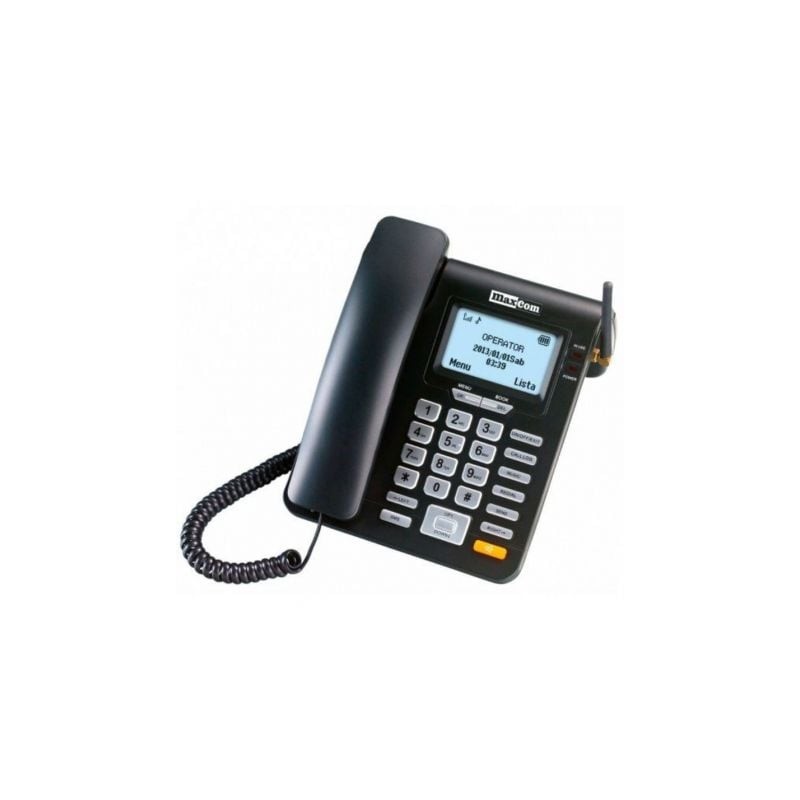 Teléfono Maxcom MM28D- Negro