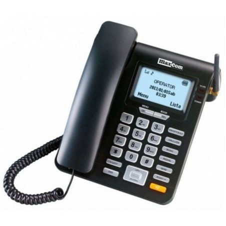 Teléfono Maxcom MM28D- Negro