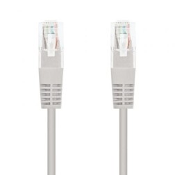 Cable de Red RJ45 UTP Nanocable 10-20-0425 Cat-6- 25m- Gris