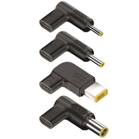 Pack 4 Clavijas para Portátil Lenovo NGS BUD-L- DC - USB Tipo-C